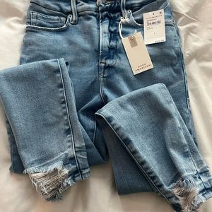 GOOD AMERICAN WAIST CROP BROKE DOWN HEM